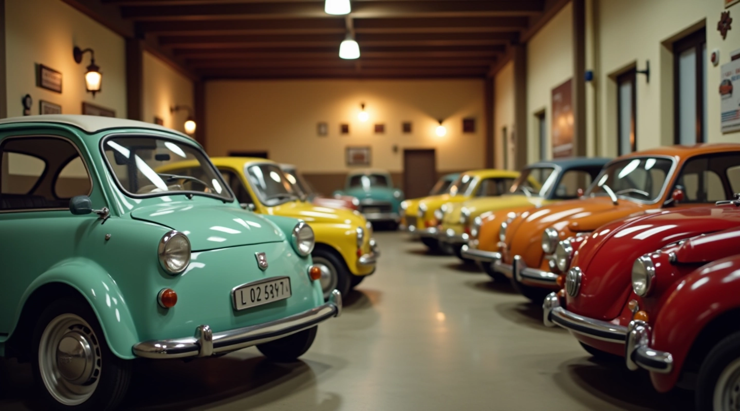 Retų mikroautomobilių kolekcininkams skirtos istorijos ir modelių dokumentacija